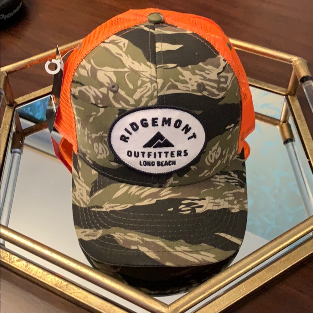 Ridgemont Outfitters camo mesh SnapBack hat